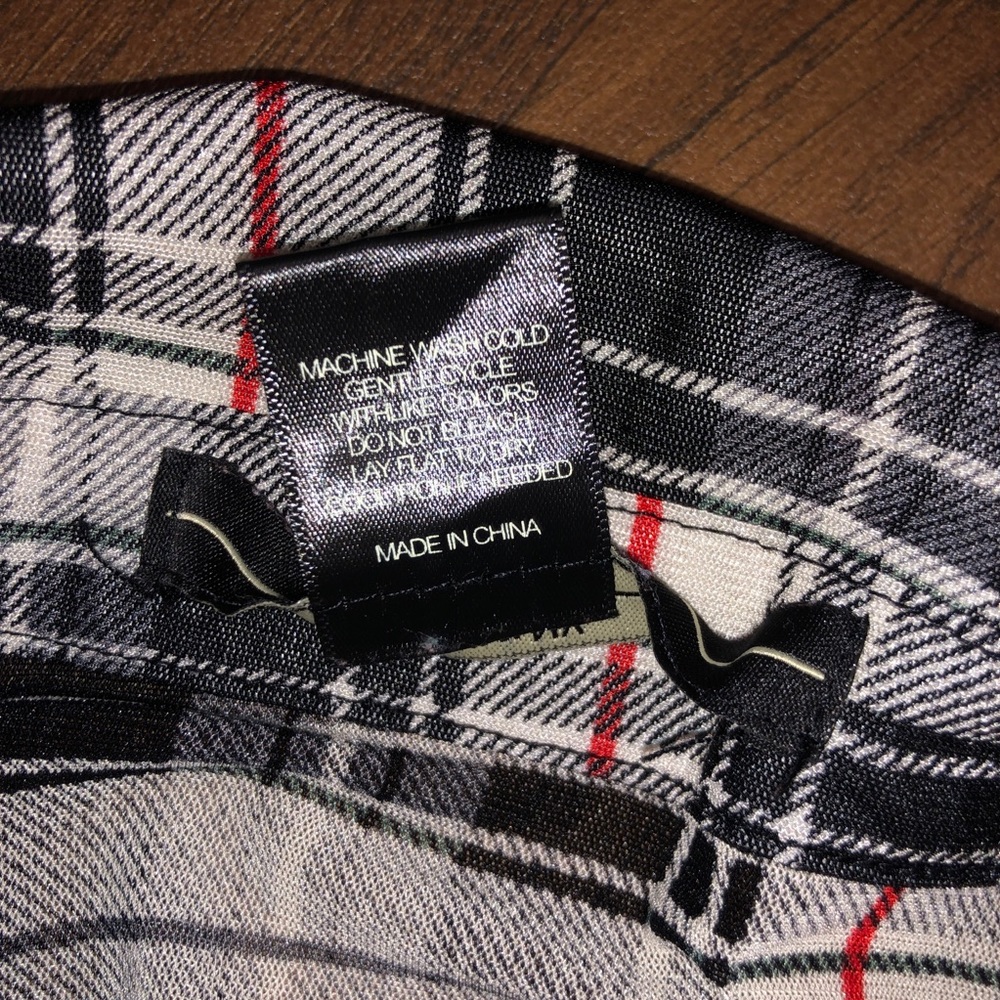 amang NY | plaid shirt | Size Small | S - Picture 5 of 5